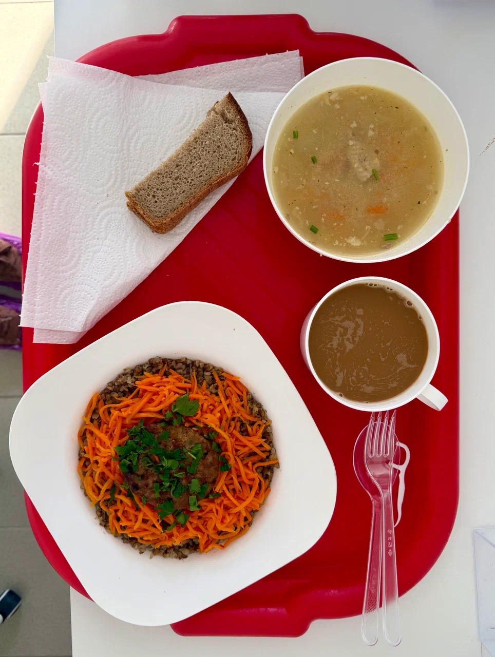 Вкусный обед в МЦ «Решение»
